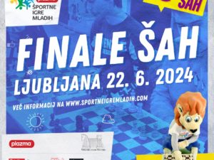 Finale Plazma Športnih iger mladih v šahu