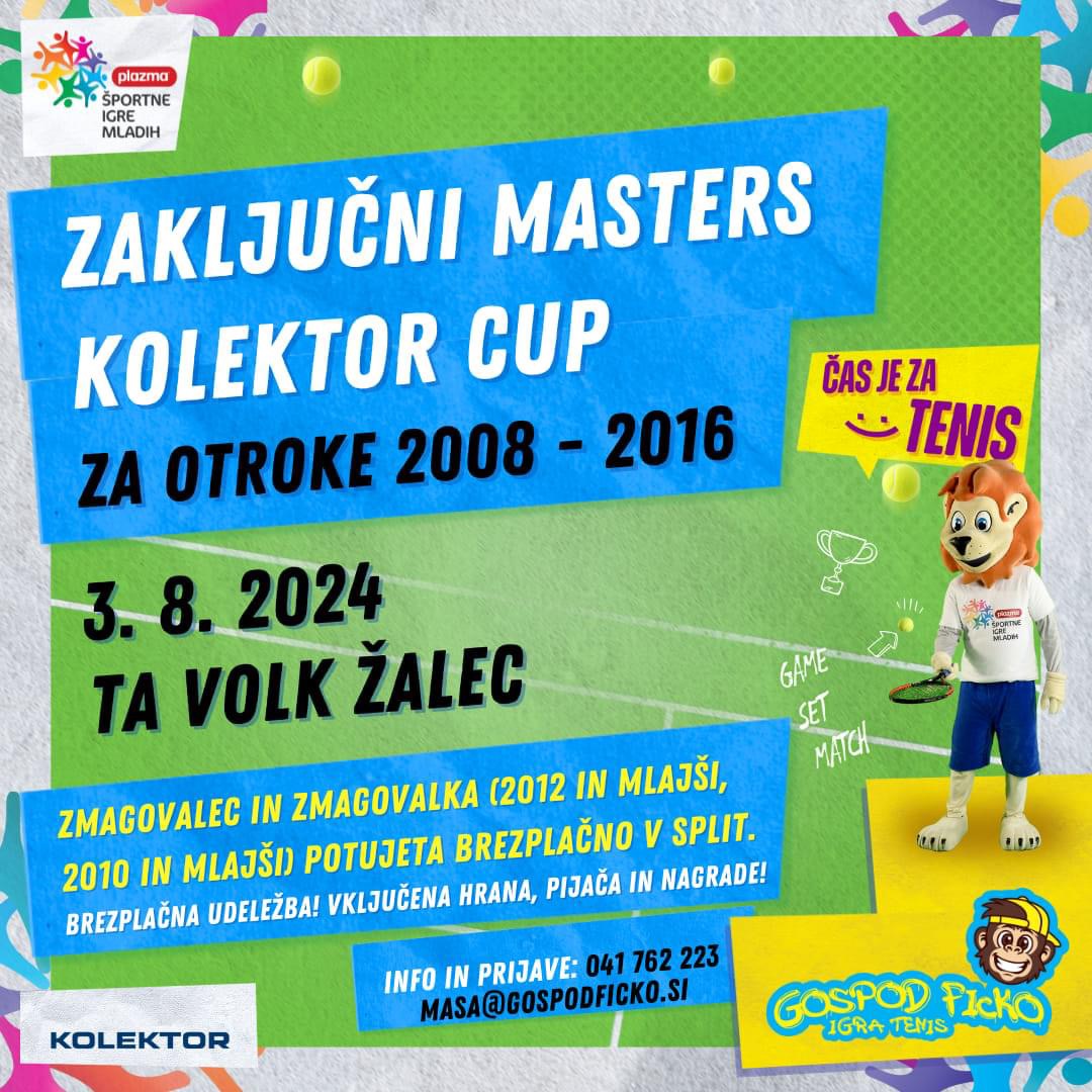 ZAKLJUČNI MASTERS KOLEKTOR CUP TURNIR