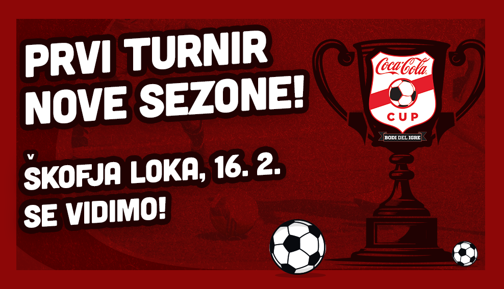 Začenjamo novo sezono Coca-Cola Cup turnirjev!