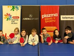 Mini Plazma Cup – prvi prijateljski turnirji v namiznem tenisu!