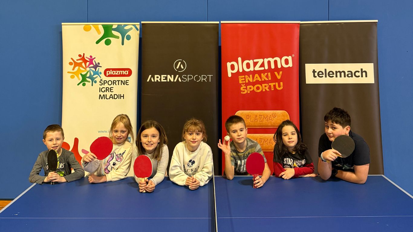 Mini Plazma Cup – prvi prijateljski turnirji v namiznem tenisu!